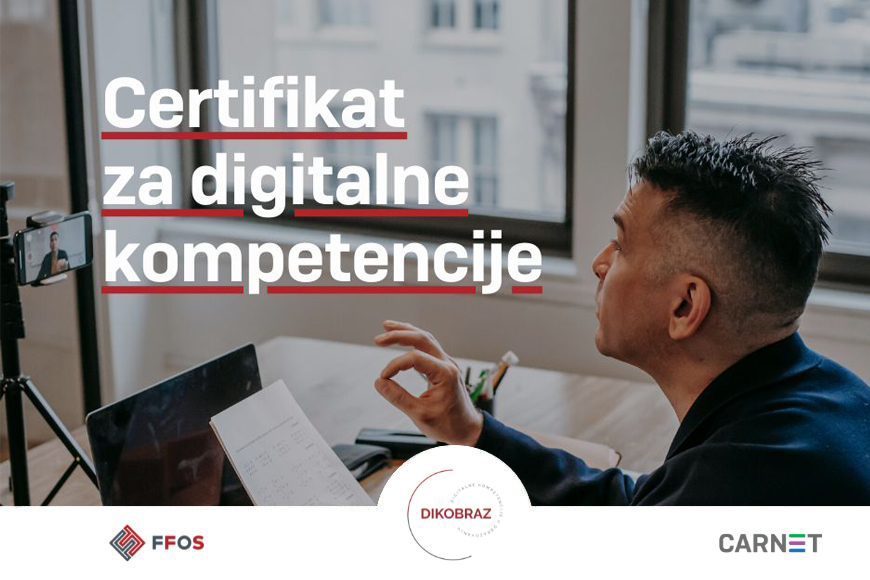 Upišite program DIKOBRAZ i steknite certifikat za digitalne kompetencije