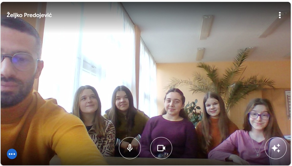Videokonferencija učenika PŠ Kneževo sa slovačkom partnerskom školom