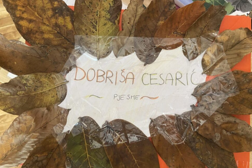 Cesarićevim stazama – kreativno putovanje uz poeziju
