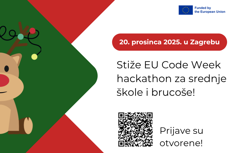 Otvorene prijave za božićni hackathon u sklopu EU Code Week inicijative