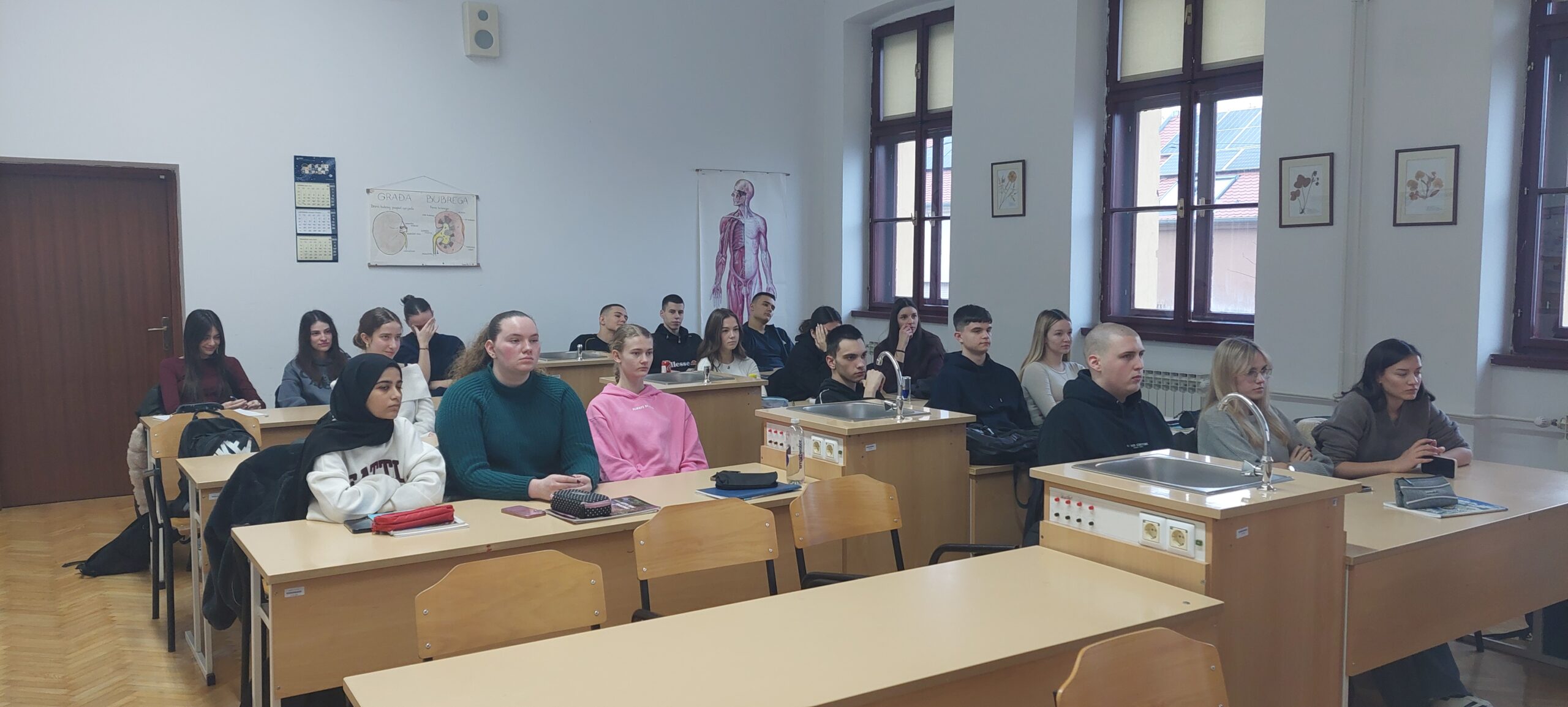 Učenici Gimnazije Vukovar na edukaciji.