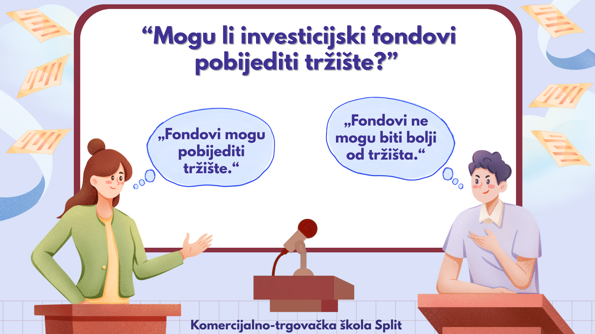 Debatni okršaj: mogu li investicijski fondovi pobijediti tržište?