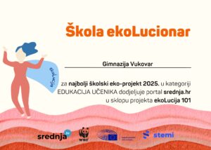 ekoLucionar Gimnazija Vukovar 2026